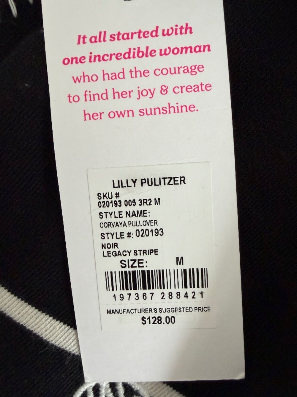 NWT Lilly Pulitzer Corvaya Pullover - Picture 3 of 3